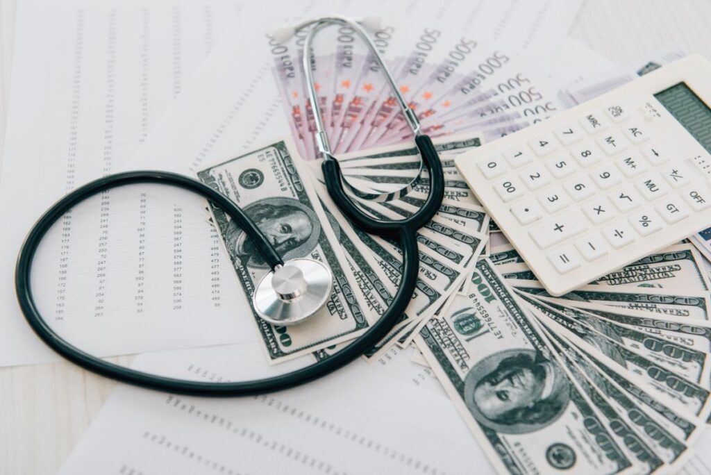 Money and stethoscope for Medicare Supplement Plans in Wauseon, OH