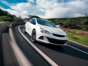 Car on the road with auto insurance in Kalida, OH